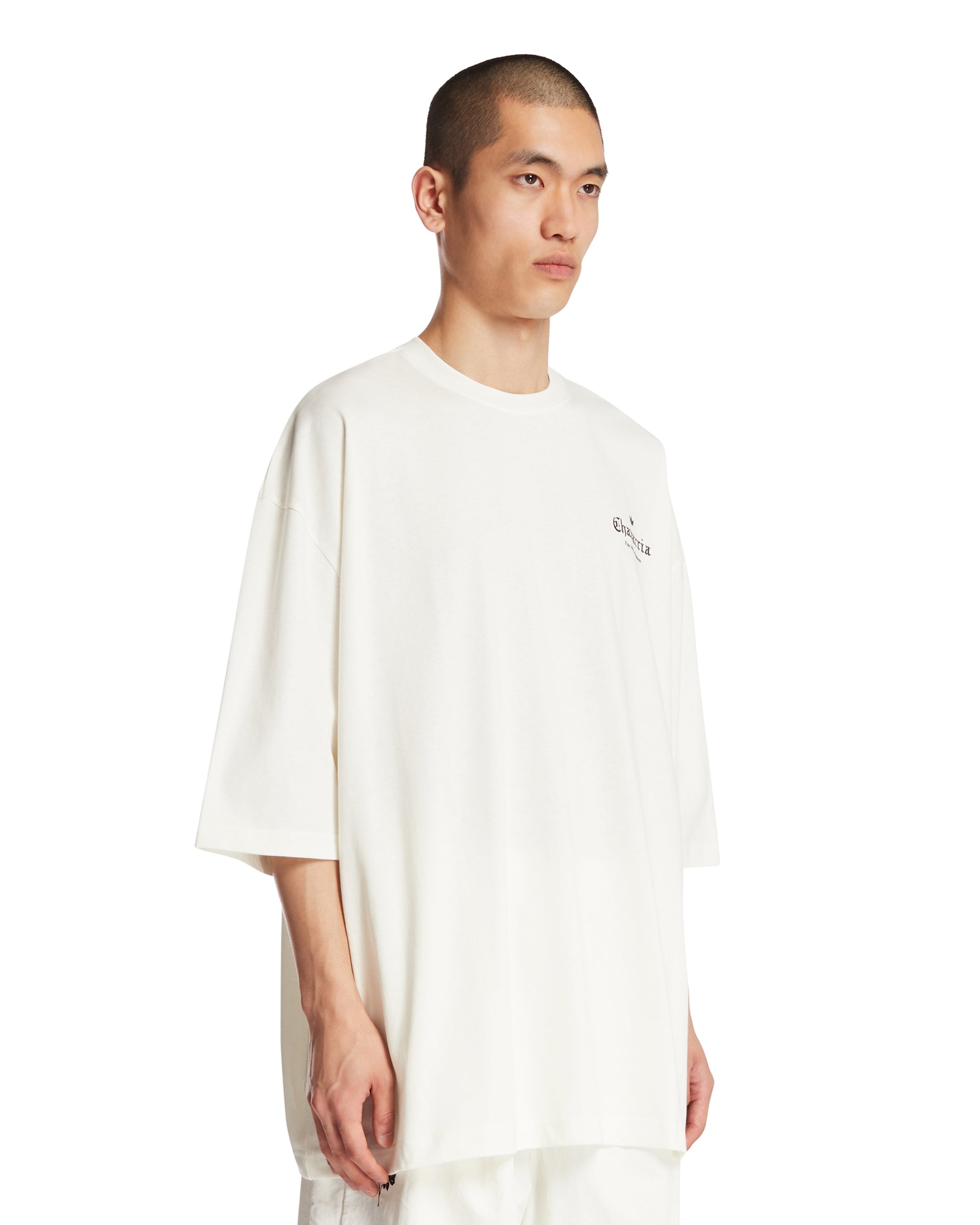 ADIDAS ORIGINALS Adidas Originals x Willy Chavarria T-Shirt Con Logo Bianca, view 2
