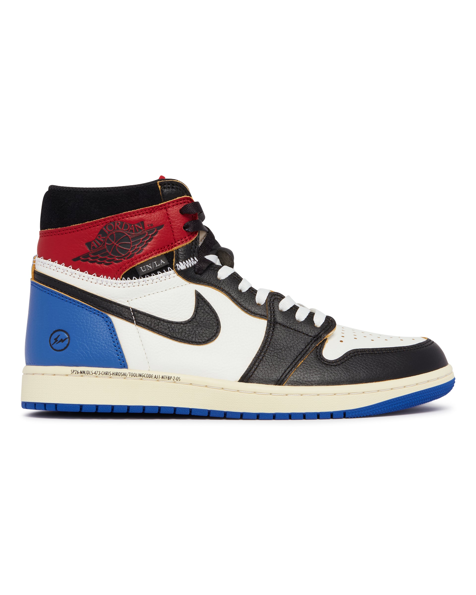 Nike Air Jordan 1 x Union x Fragment Sneakers, view 2