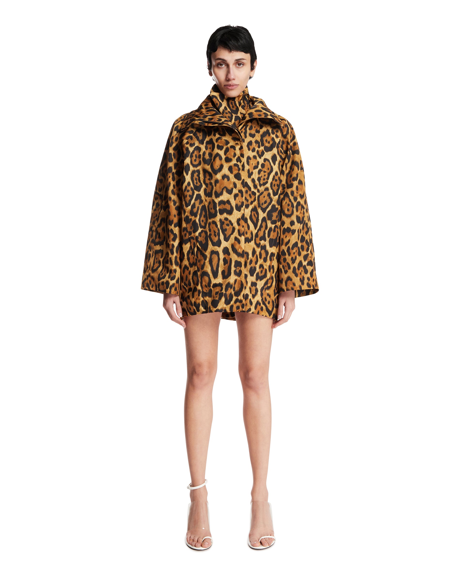 Alaïa Cappotto A Strati Animalier