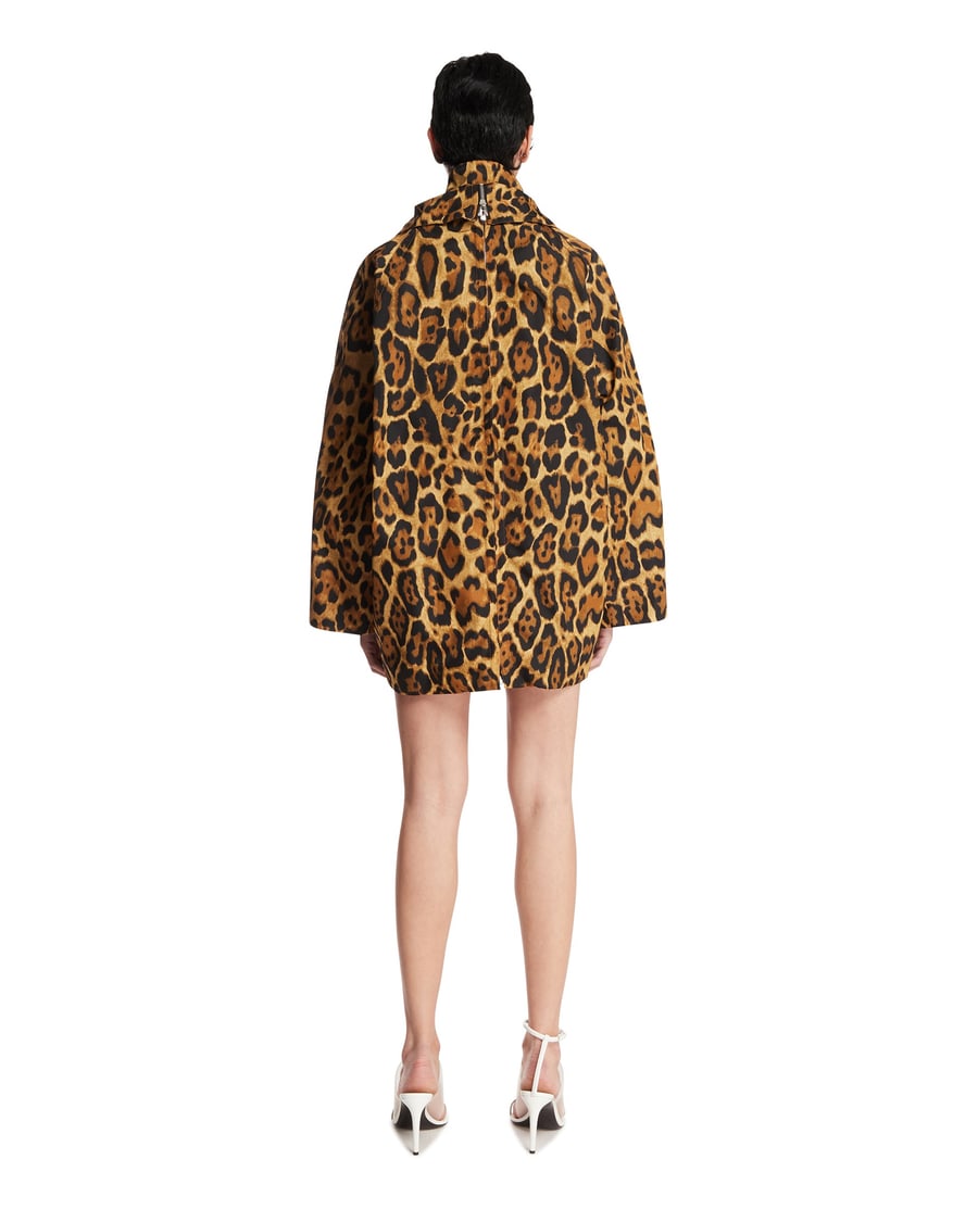 Alaïa Cappotto A Strati Animalier, view 5