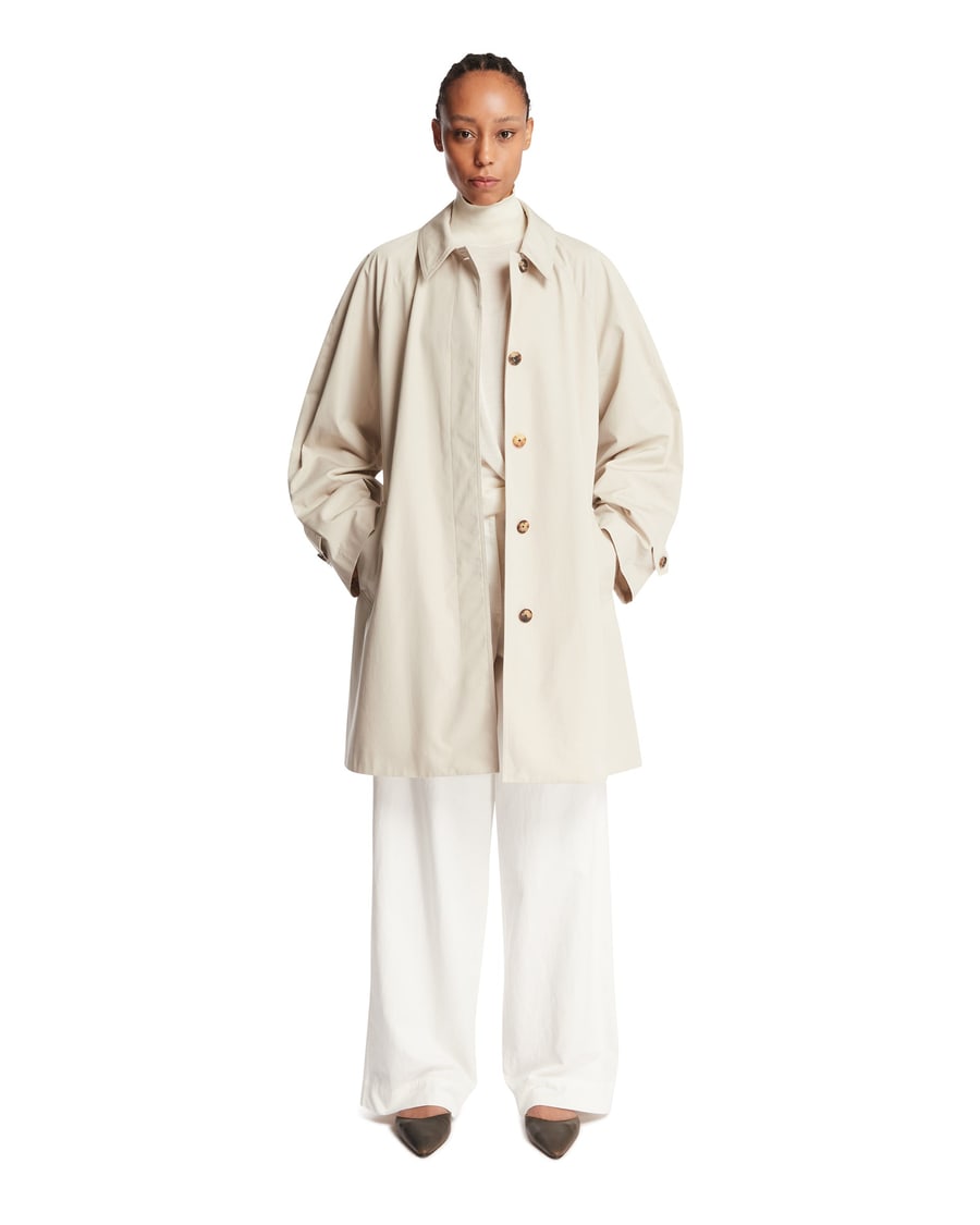 The Row Cappotto Amaya Beige, view 3