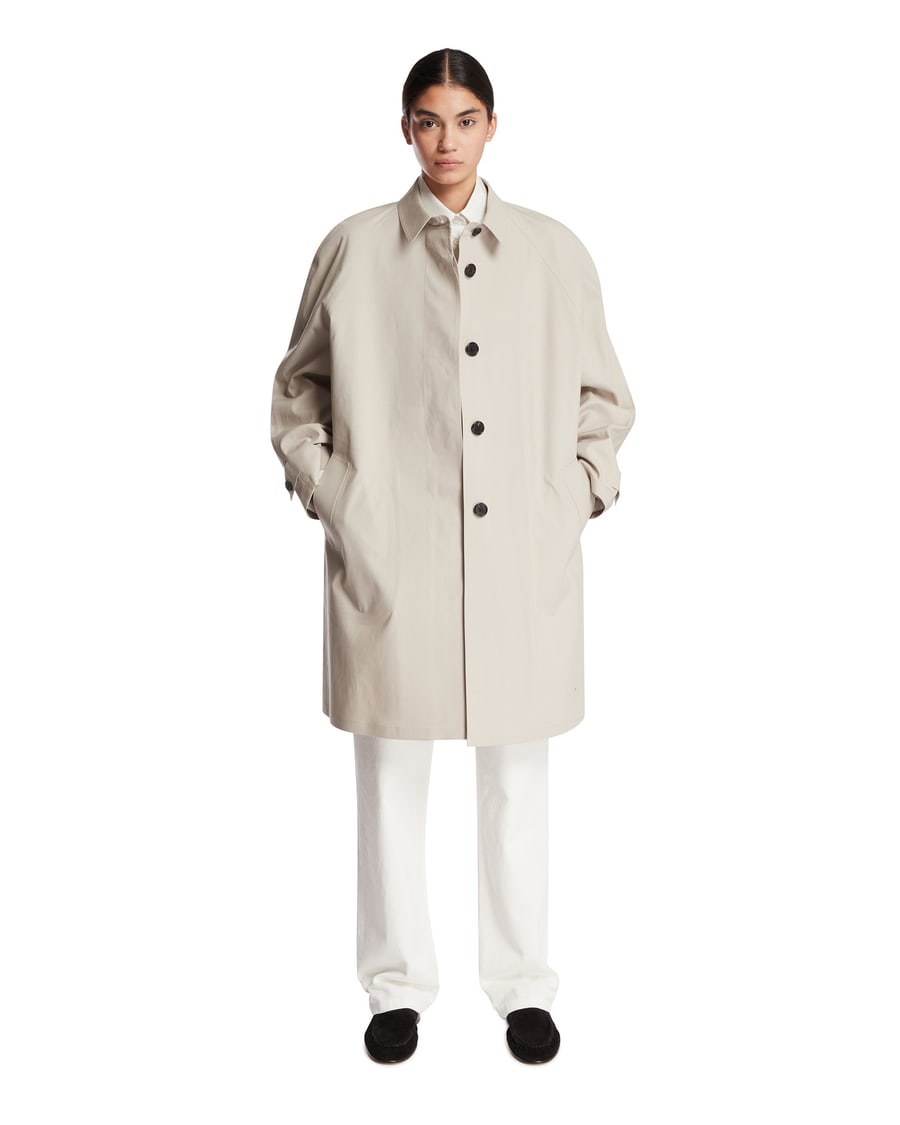 The Row Cappotto Amaya Beige, view 3