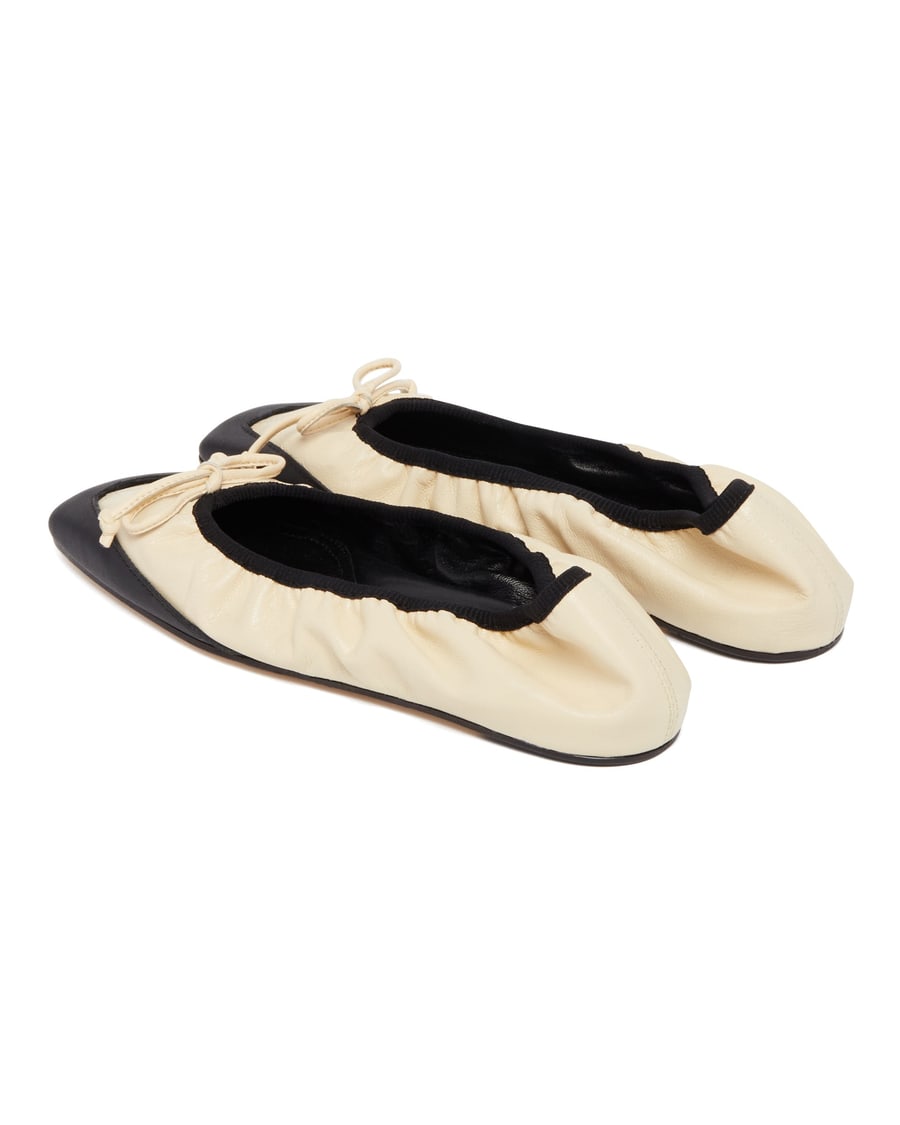 ARMARIUM Ballerine Camilla In Pelle Beige, view 5