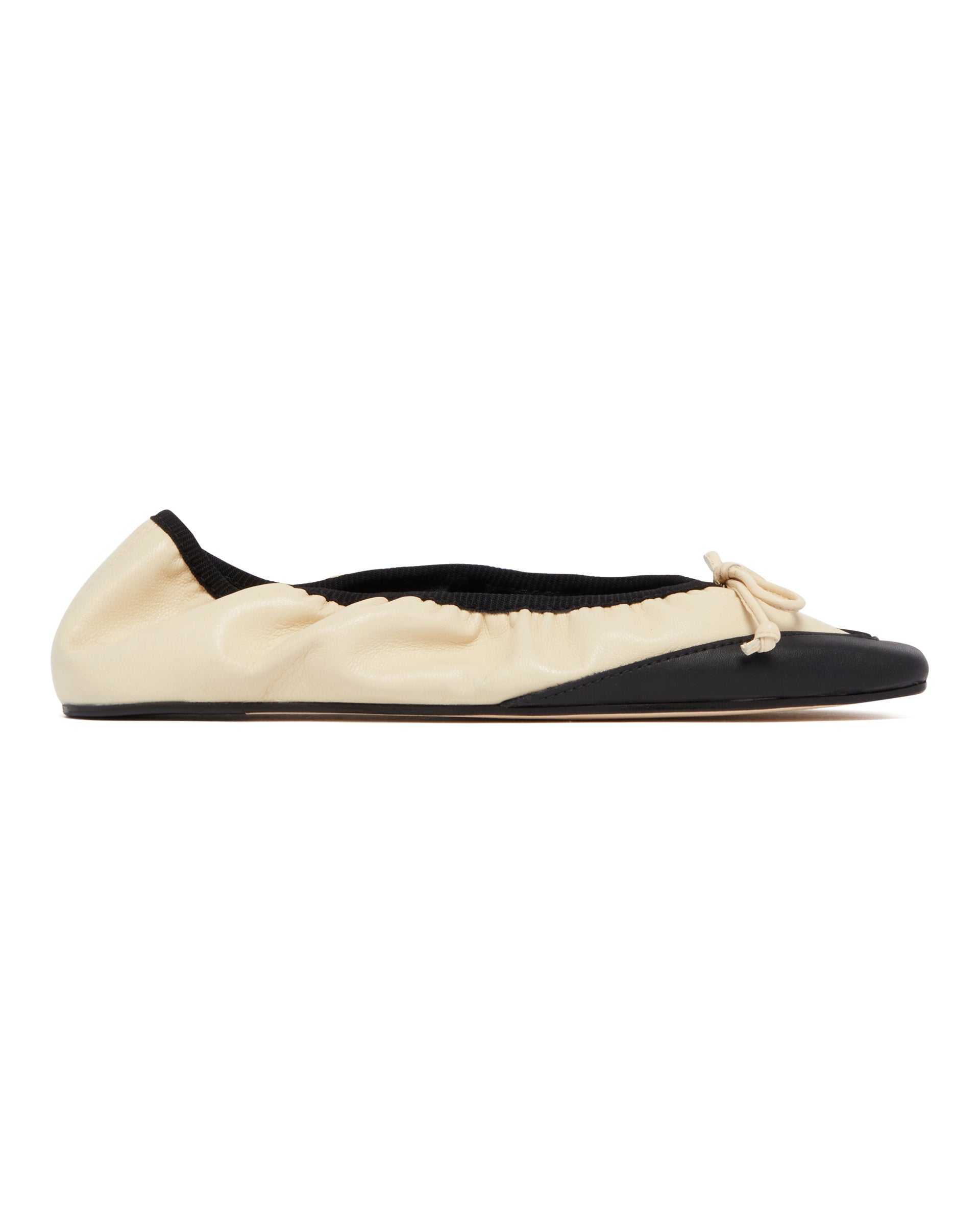 ARMARIUM Ballerine Camilla In Pelle Beige, view 2