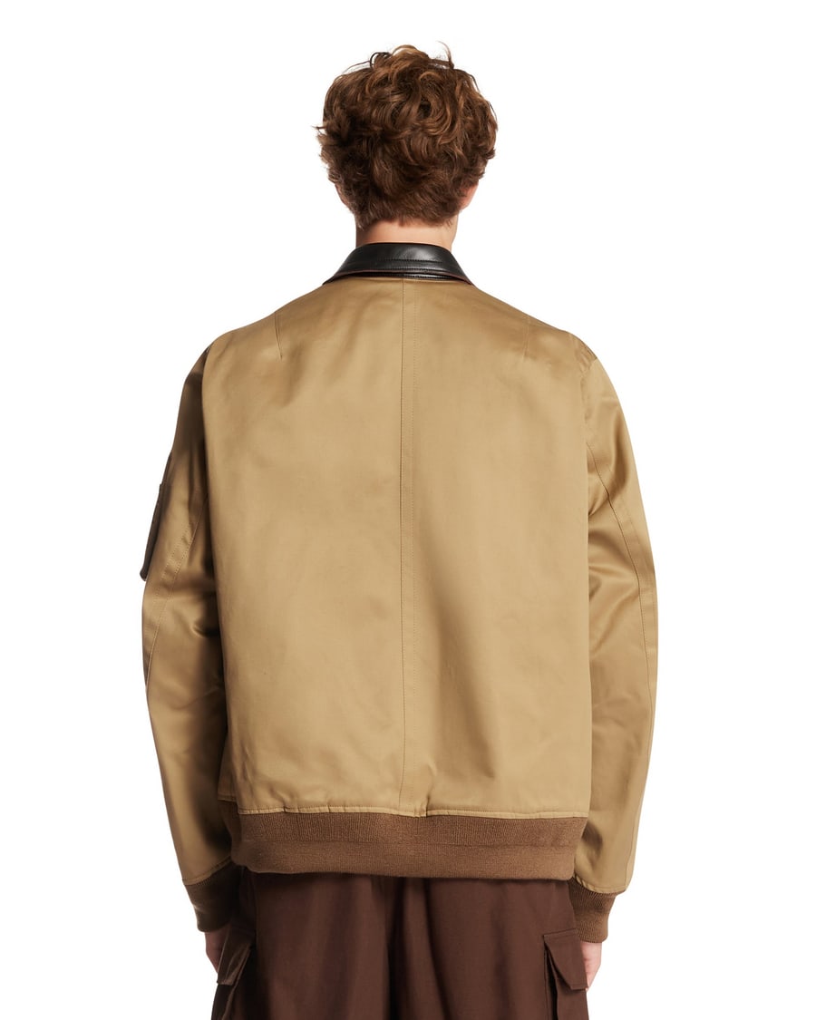 SACAI Chino Blouson Jacket Beige, view 5