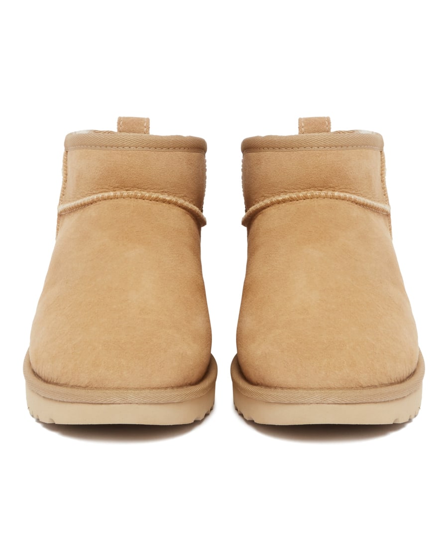 UGG Stivali Classic Ultra Mini Beige, view 4