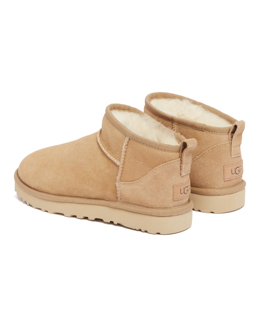 UGG Stivali Classic Ultra Mini Beige, view 5