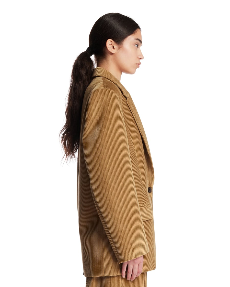 ROHE Blazer Oversize A Costine Beige, view 4