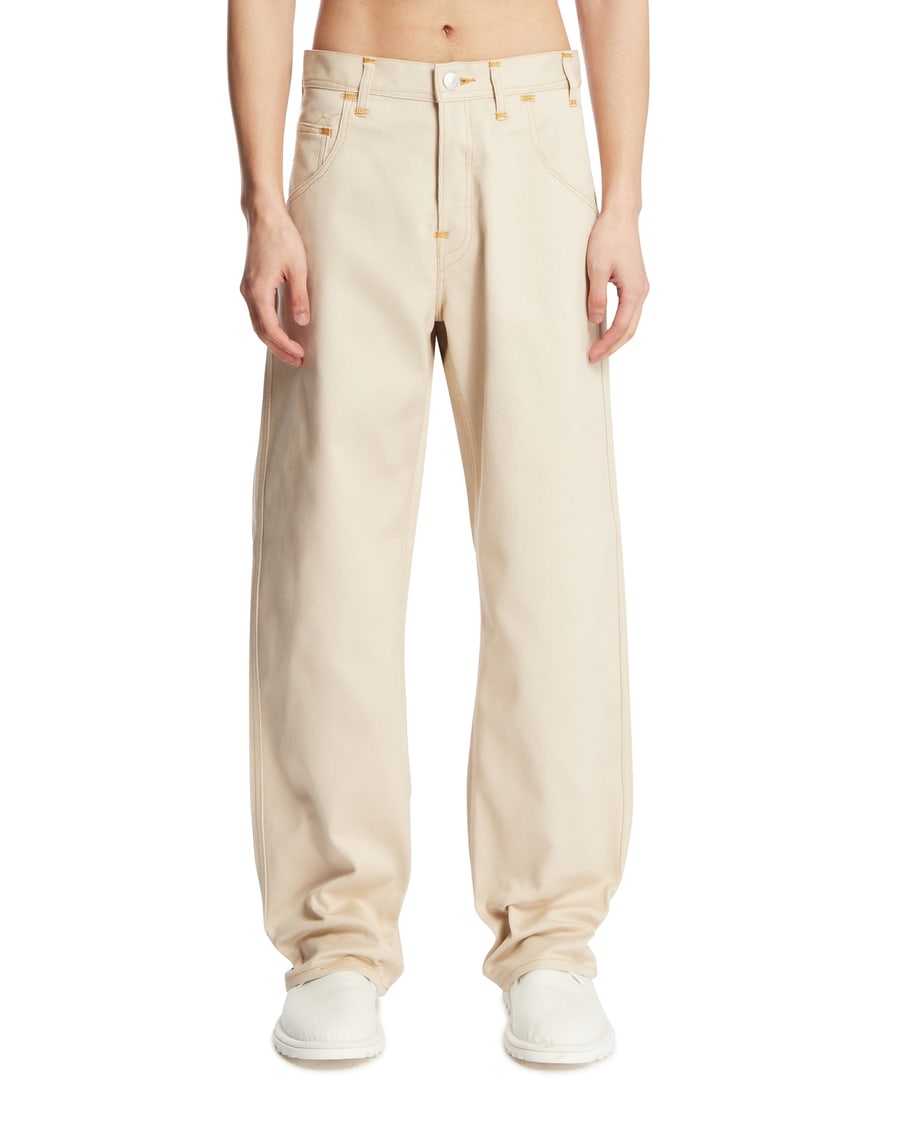JUNYA WATANABE Jeans In Cotone Beige