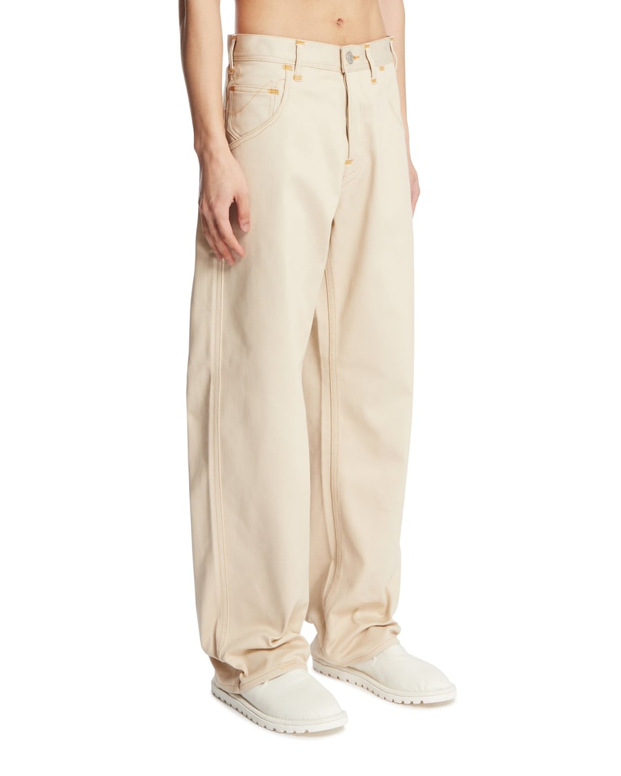 JUNYA WATANABE Jeans In Cotone Beige, view 2
