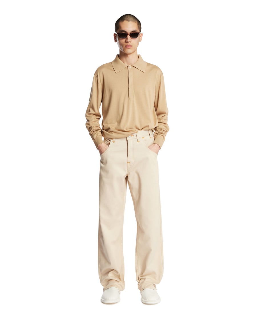 JUNYA WATANABE Jeans In Cotone Beige, view 3
