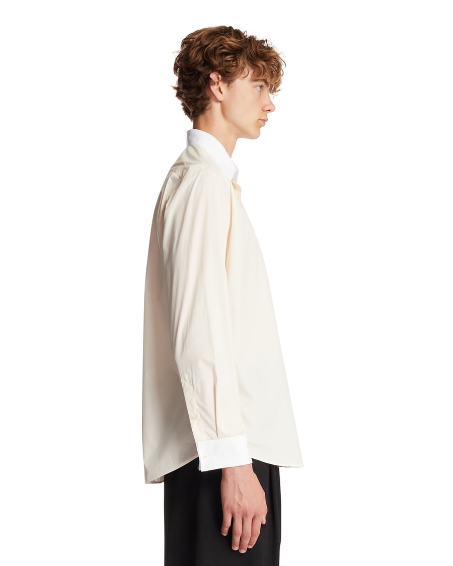 The Row Camicia In Cotone Beige, view 4