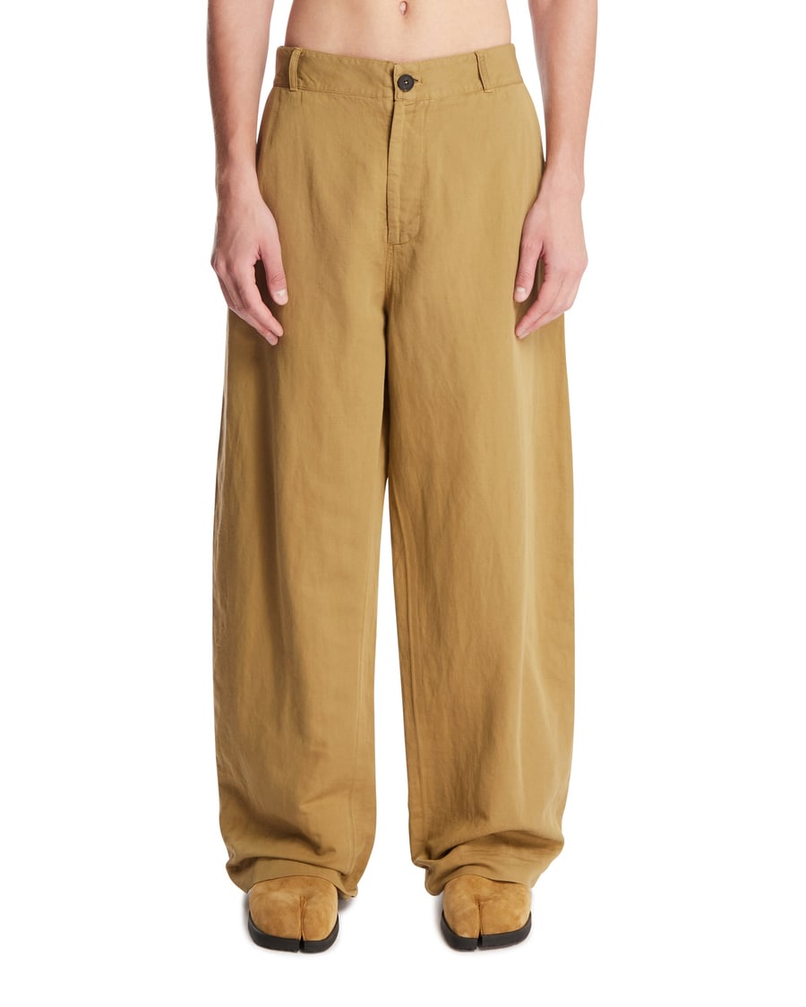 STUDIO NICHOLSON Pantaloni Minard Beige