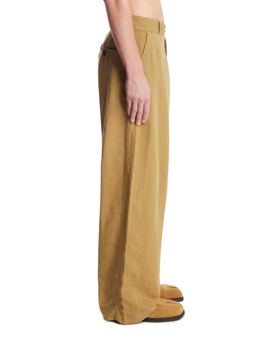 STUDIO NICHOLSON Pantaloni Minard Beige, view 4