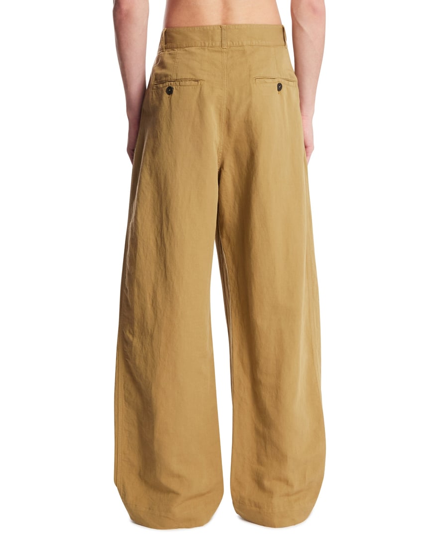 STUDIO NICHOLSON Pantaloni Minard Beige, view 5