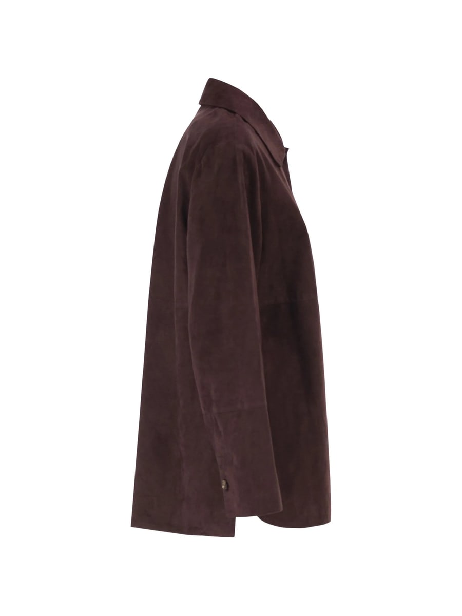 'S Max Mara 's Max Mara Panelled Suede Jacket, view 2