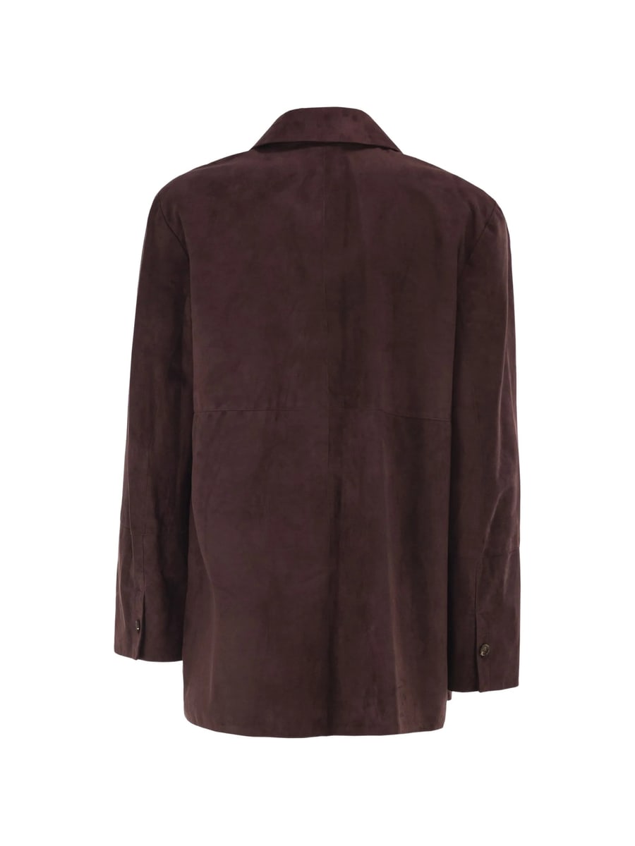 'S Max Mara 's Max Mara Panelled Suede Jacket, view 3