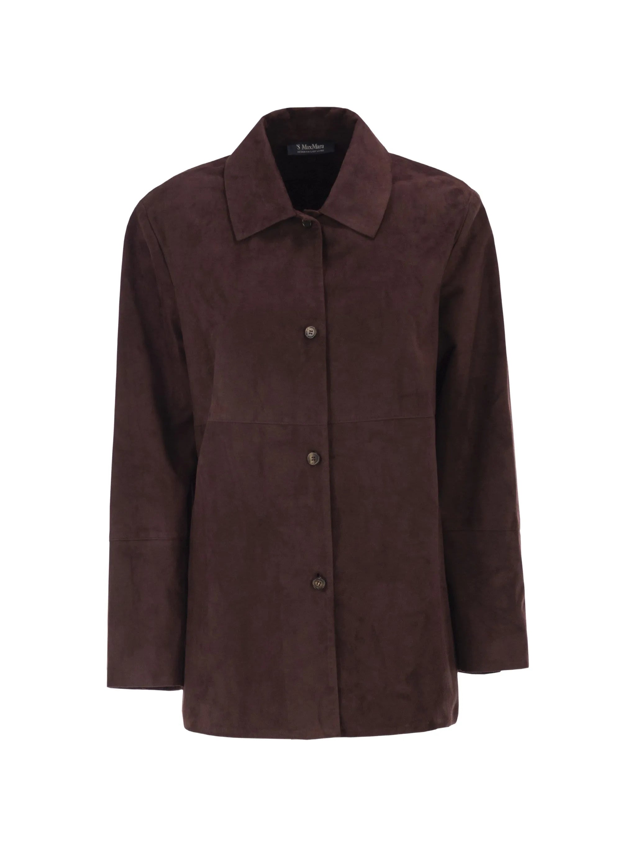 'S Max Mara 's Max Mara Panelled Suede Jacket