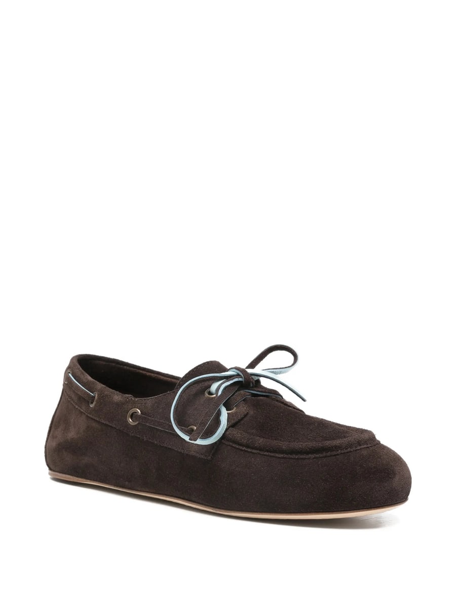 3juin 3juin Suede Boat Shoes, view 4