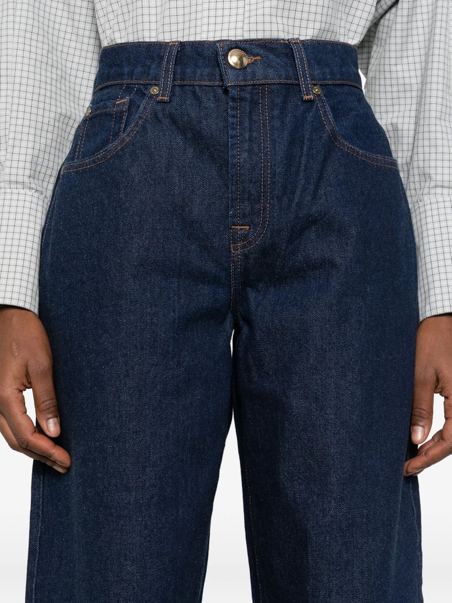 7 For All Mankind 7 For All Mankind Bonnie Stacked Denim Jeans, view 4
