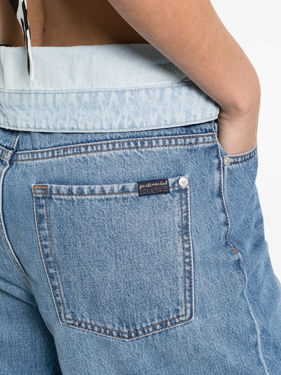 7 For All Mankind 7 For All Mankind Double-layer Jeans, view 5
