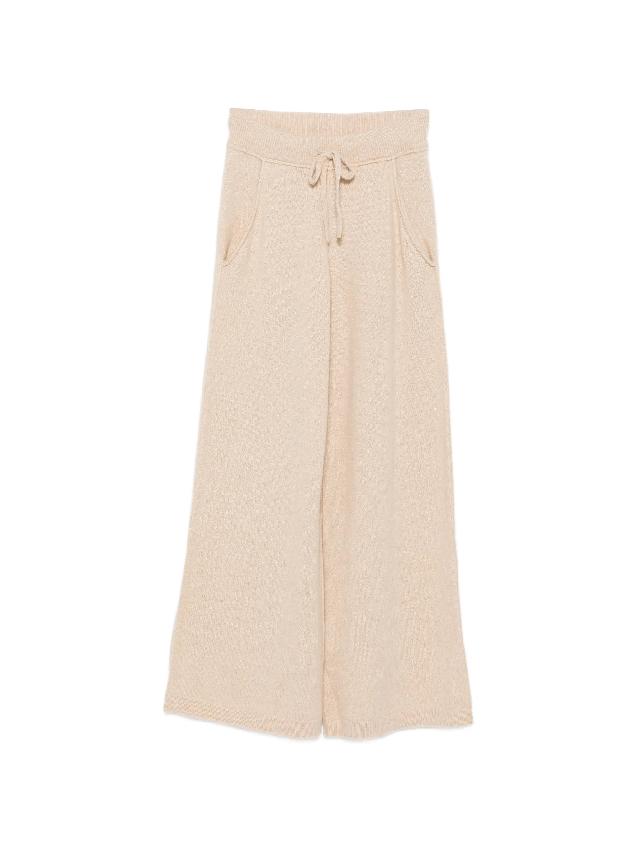 7 For All Mankind 7 For All Mankind Drawstring-waist Wide-leg Trousers