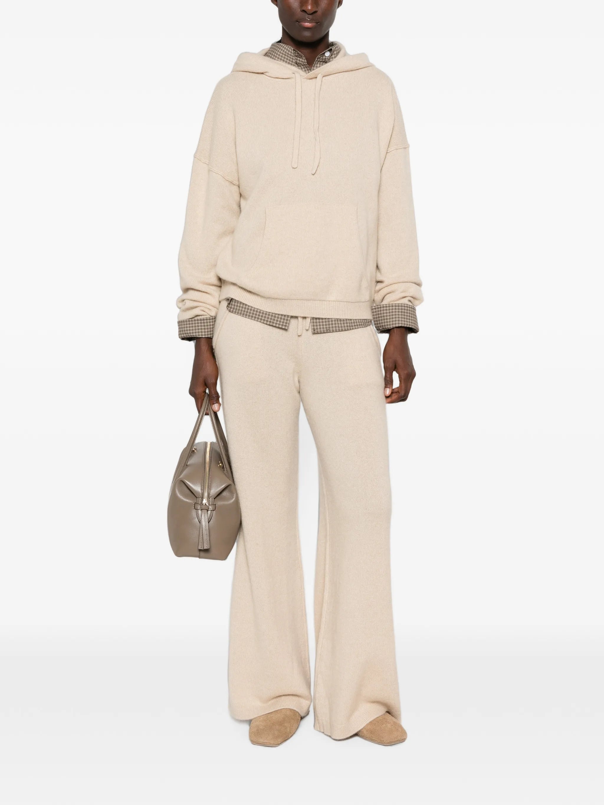 7 For All Mankind 7 For All Mankind Drawstring-waist Wide-leg Trousers, view 2