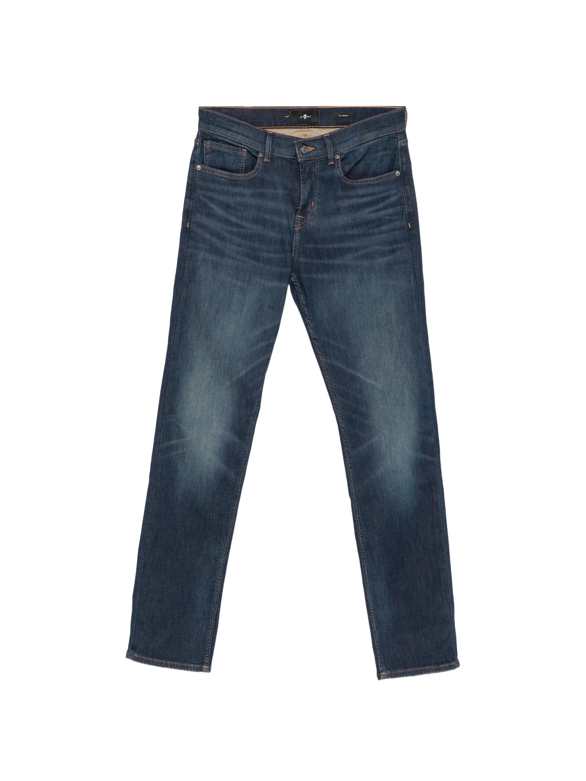 7 For All Mankind 7 For All Mankind Faded-effect Jeans