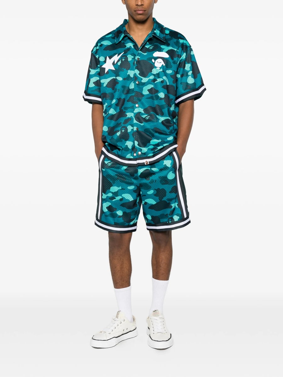 A Bathing Ape A Bathing Ape ABC Camo Sta Shorts, view 3