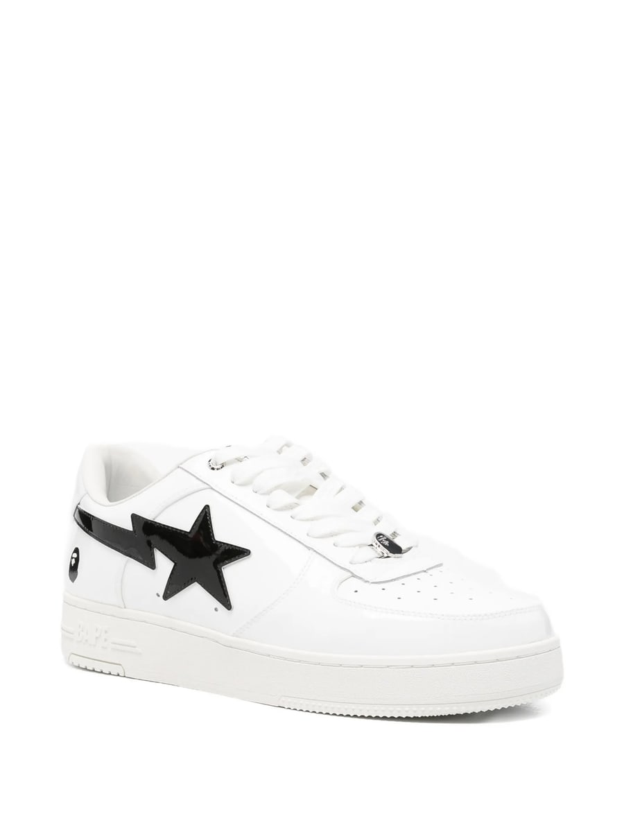 A Bathing Ape A Bathing Ape Bape Sta Lace-up Sneakers, view 4