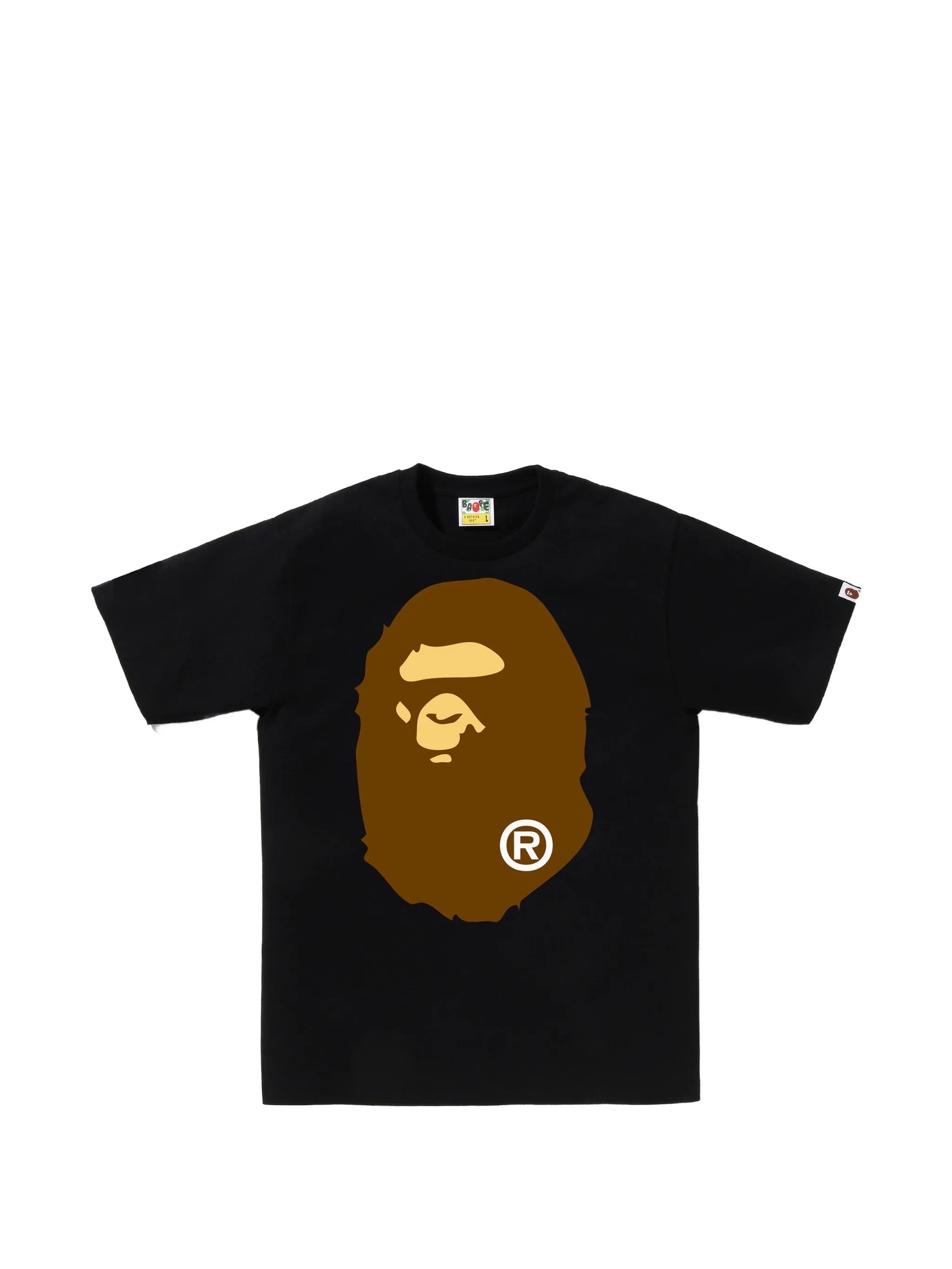A Bathing Ape A Bathing Ape Big Ape Head Cotton T-shirt