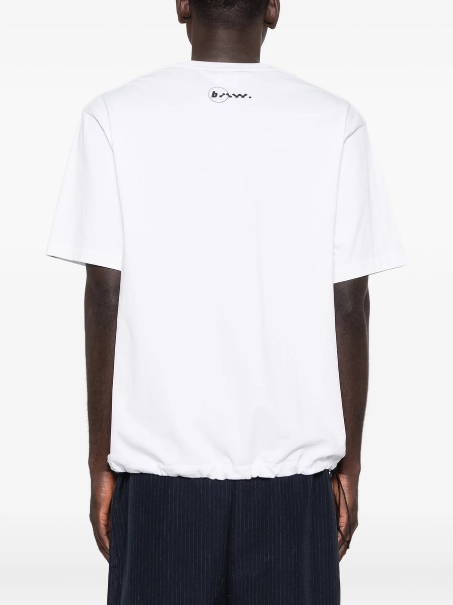 A Bathing Ape A Bathing Ape Graphic-print Drawstring T-shirt, view 5