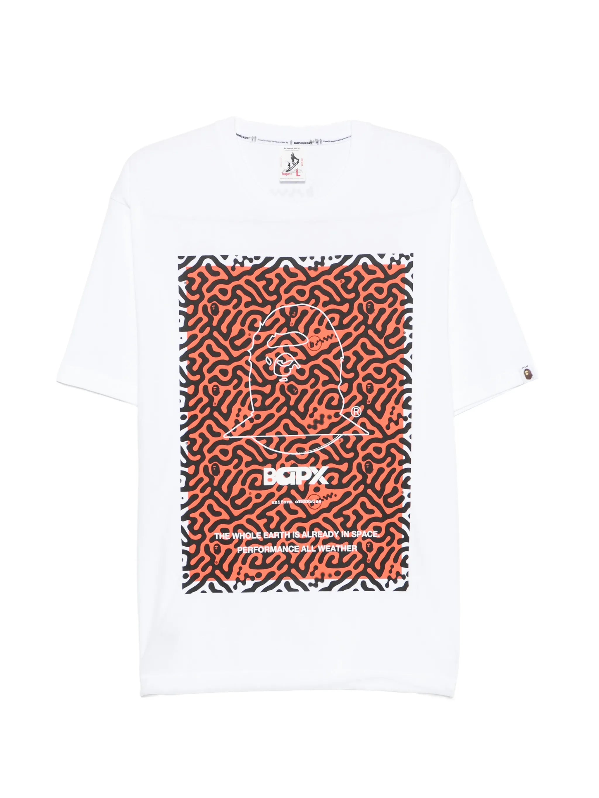 A Bathing Ape A Bathing Ape Graphic-print Drawstring T-shirt