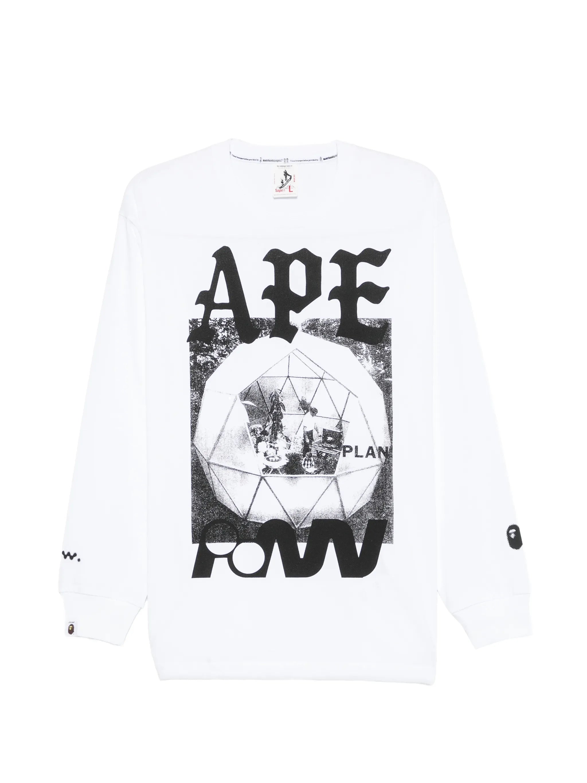 A Bathing Ape A Bathing Ape Graphic-print Long-sleeve T-shirt