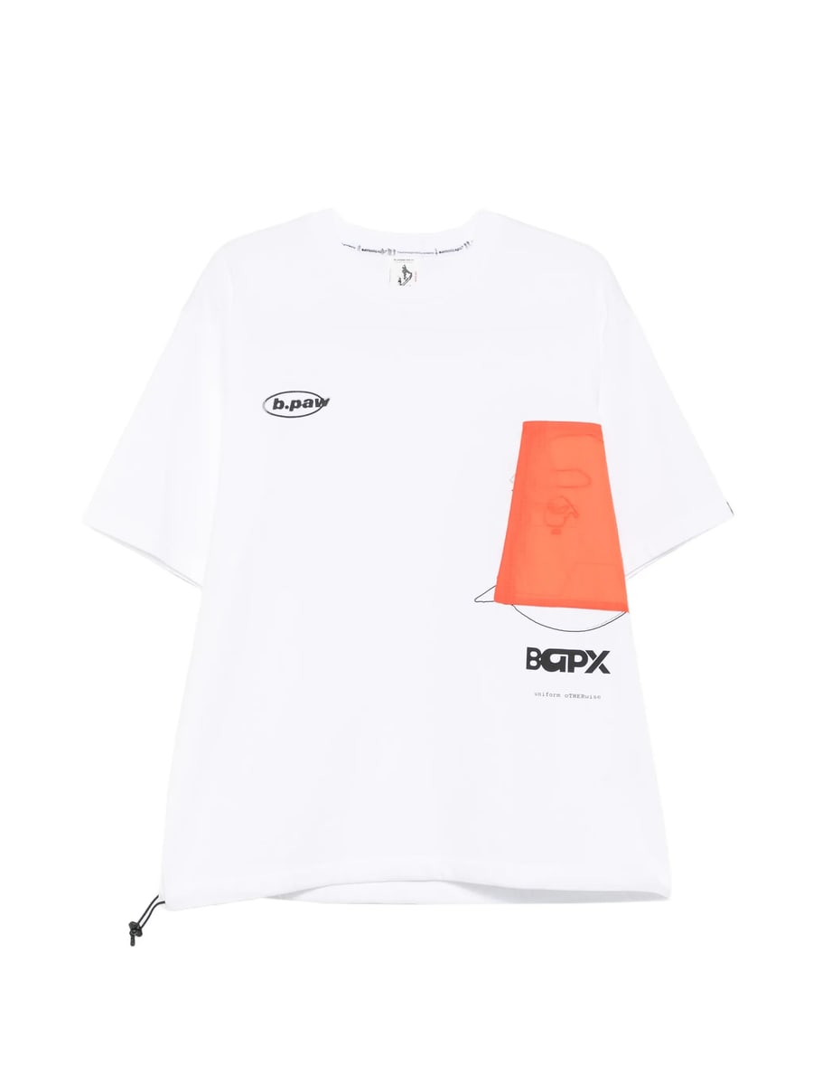 A Bathing Ape A Bathing Ape Logo-print Drawstring T-shirt