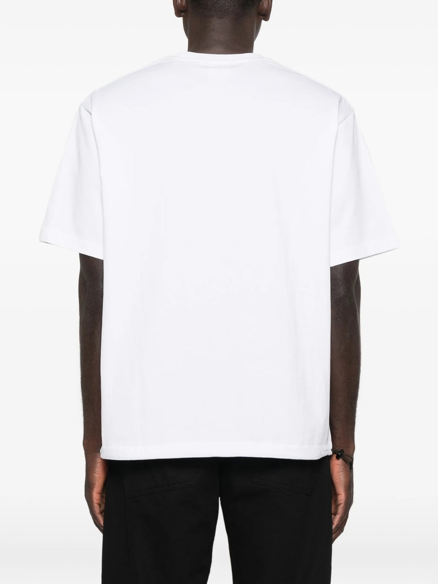 A Bathing Ape A Bathing Ape Logo-print Drawstring T-shirt, view 5