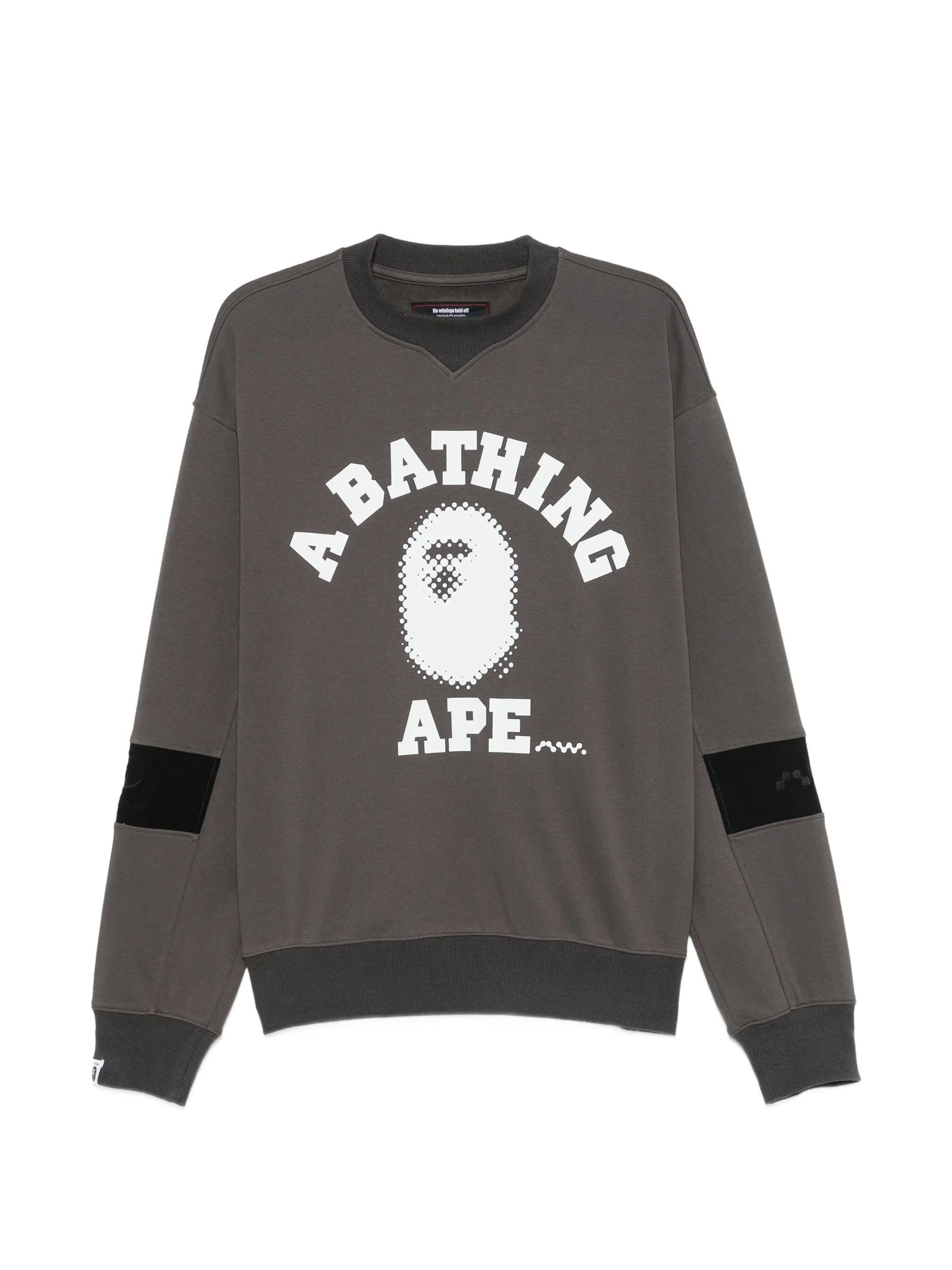 A Bathing Ape A Bathing Ape X Kazuki Kuraish College Logo-print Sweatshirt