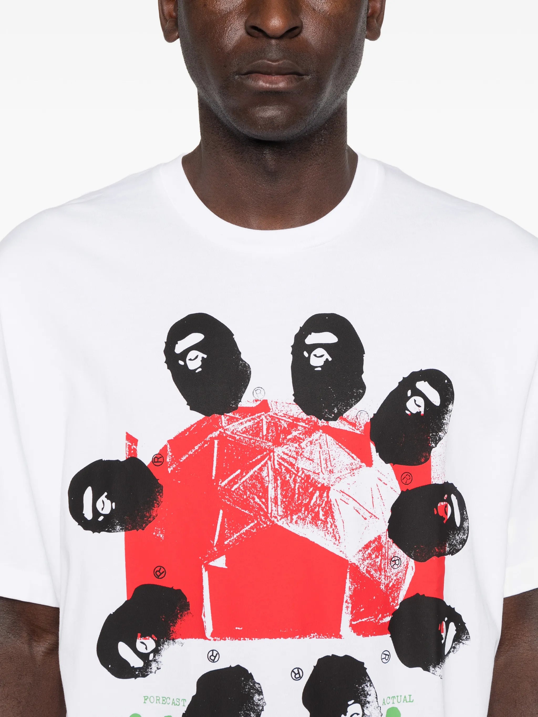 A Bathing Ape A Bathing Ape X Kazuki Kuraish Graphic-print T-shirt, view 2