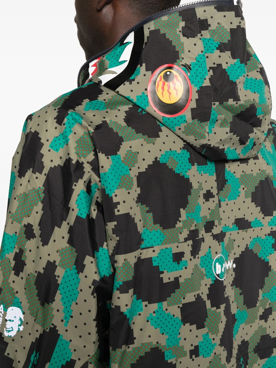 A Bathing Ape A Bathing Ape X Kazuki Kuraishi Long-sleeves Jacket, view 2