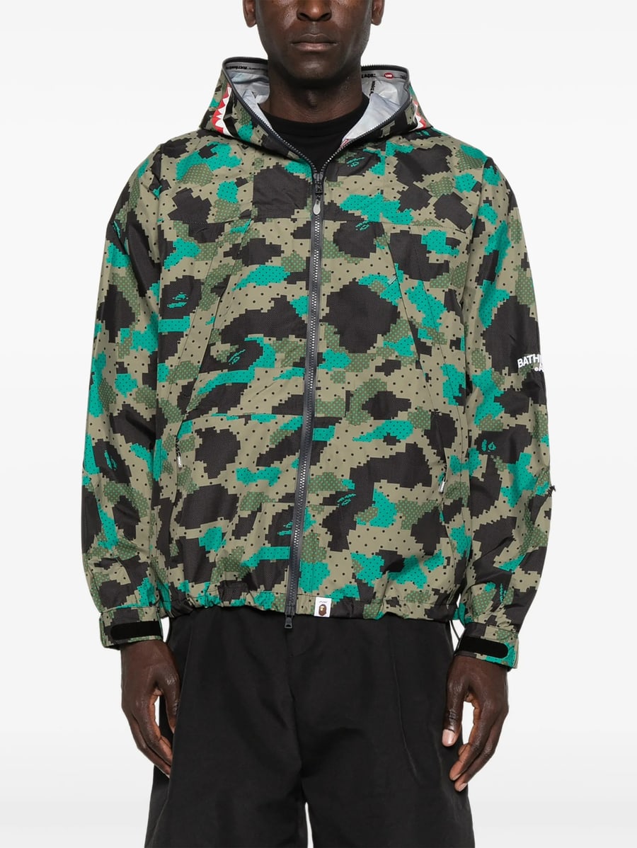 A Bathing Ape A Bathing Ape X Kazuki Kuraishi Long-sleeves Jacket, view 4