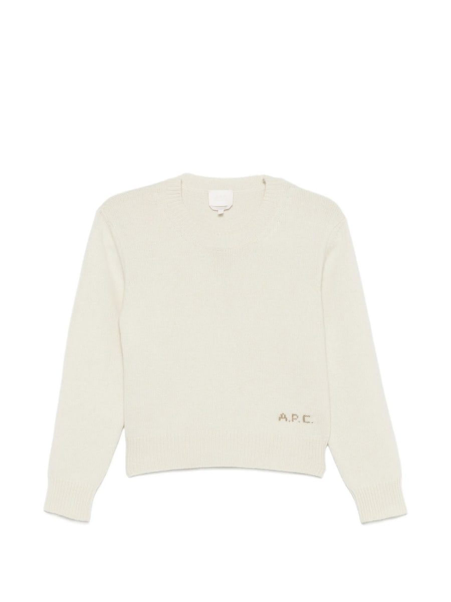 A.P.C. A.p.c. Anna Logo-inlaid Sweater
