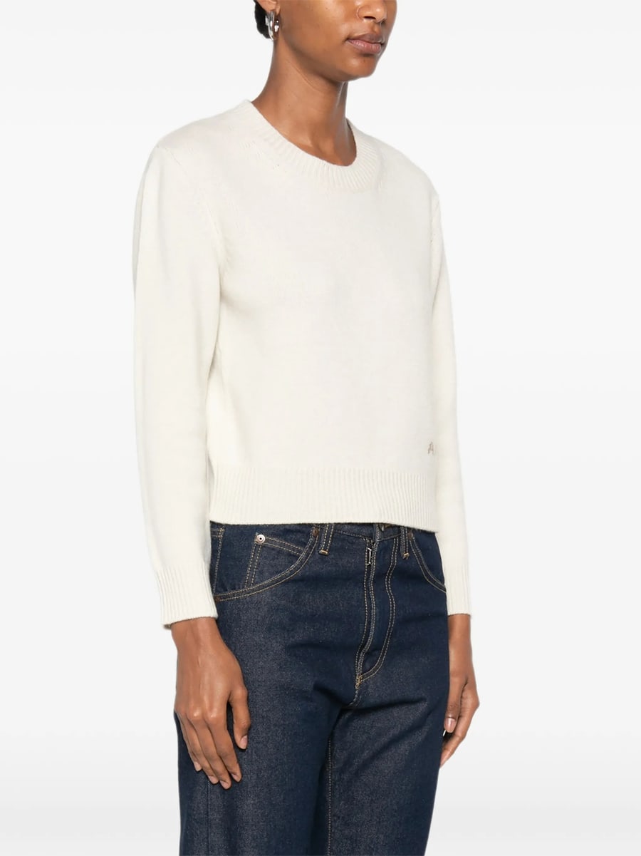 A.P.C. A.p.c. Anna Logo-inlaid Sweater, view 5