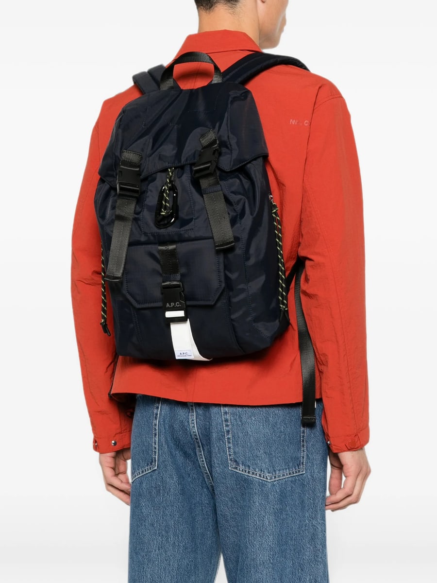 A.P.C. A.p.c. Buckle-fastening Backpack, view 3