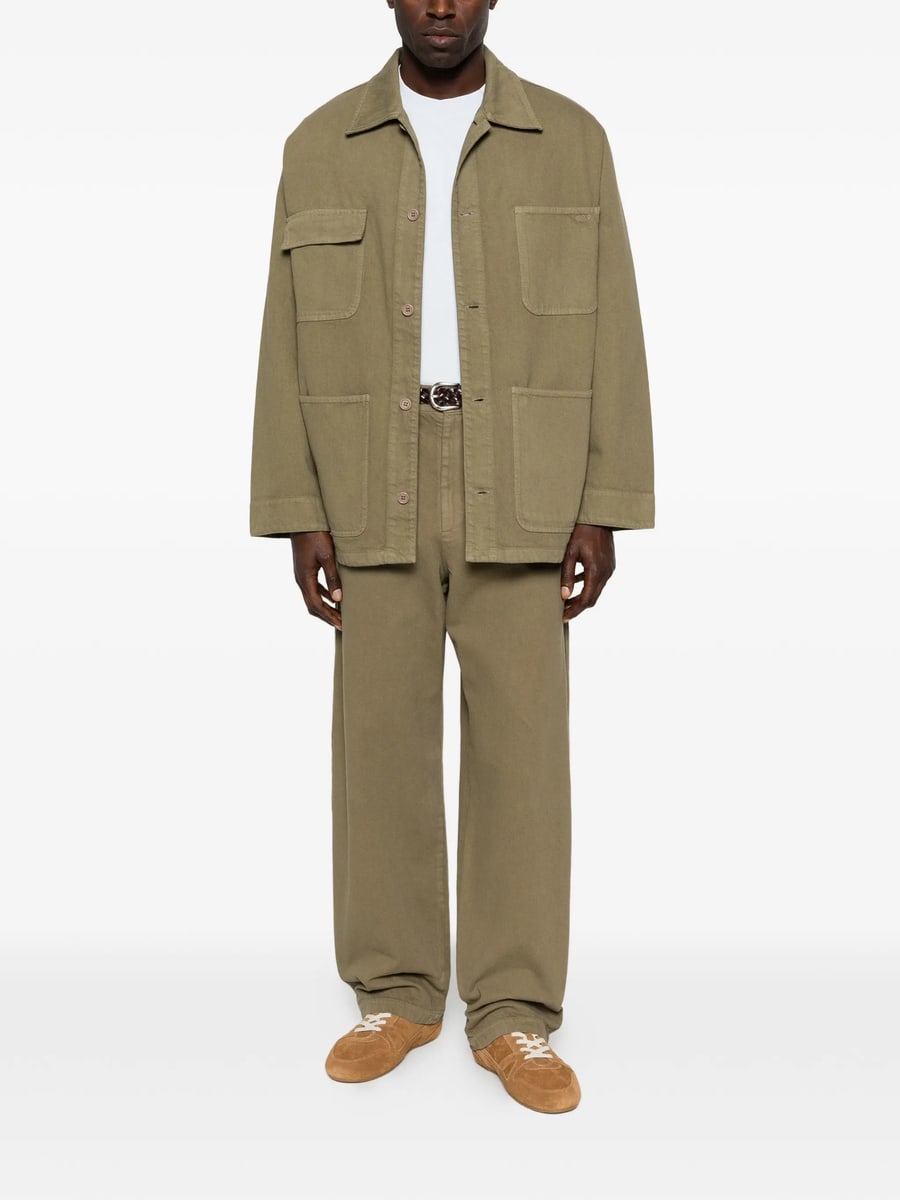 A.P.C. A.p.c. Buttoned Straight Trousers, view 2