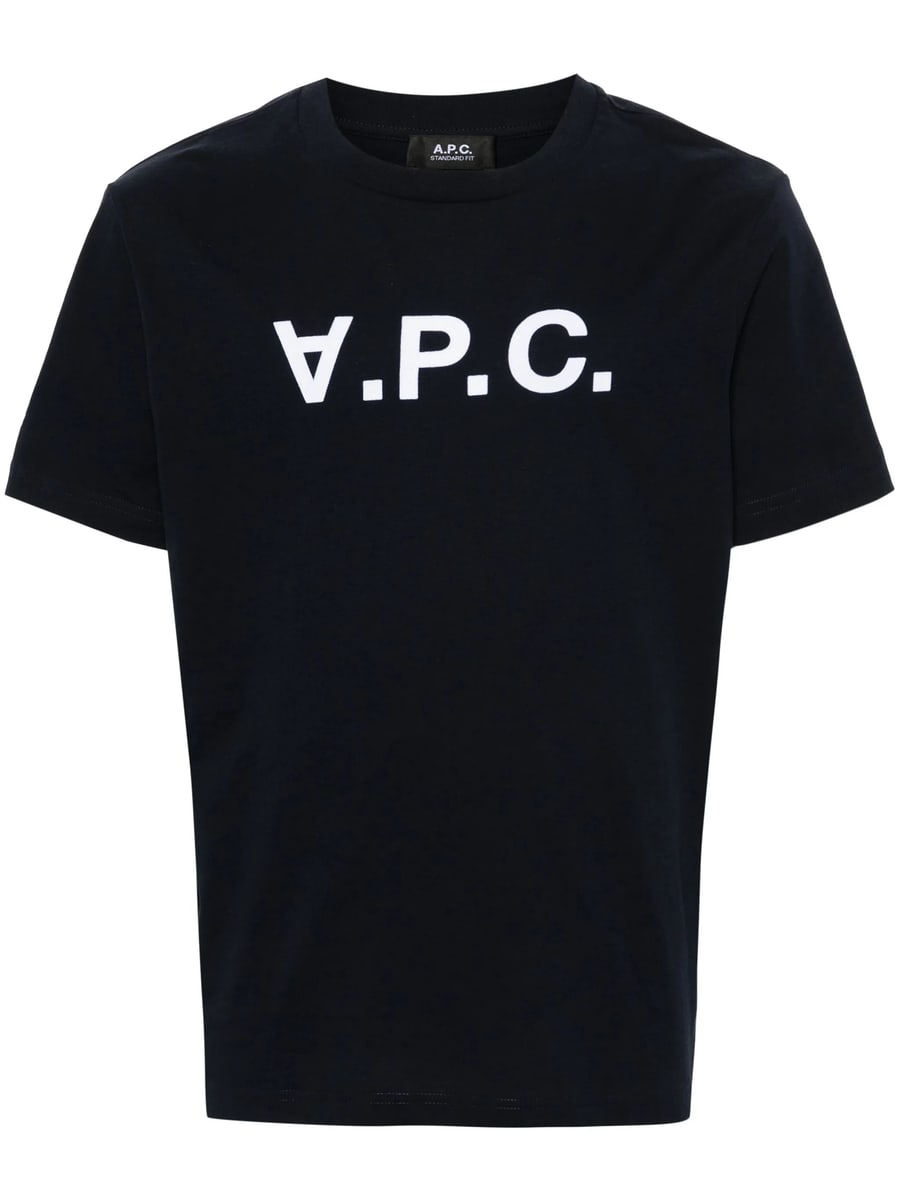A.P.C. A.p.c. COHBMM26384 TIQ DARK NAVY ECRU