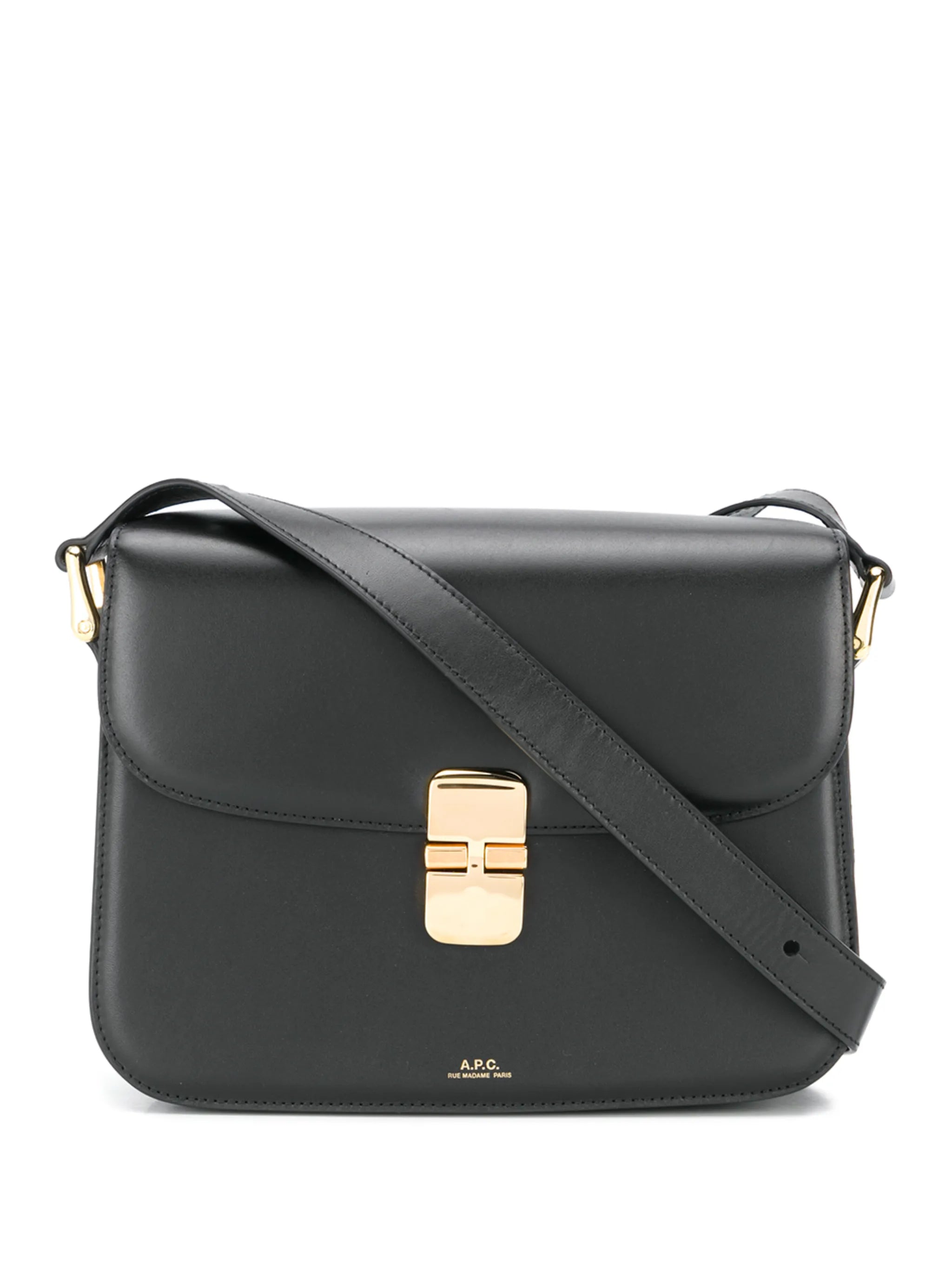 A.P.C. A.p.c. Grace Leather Cross Body Bag