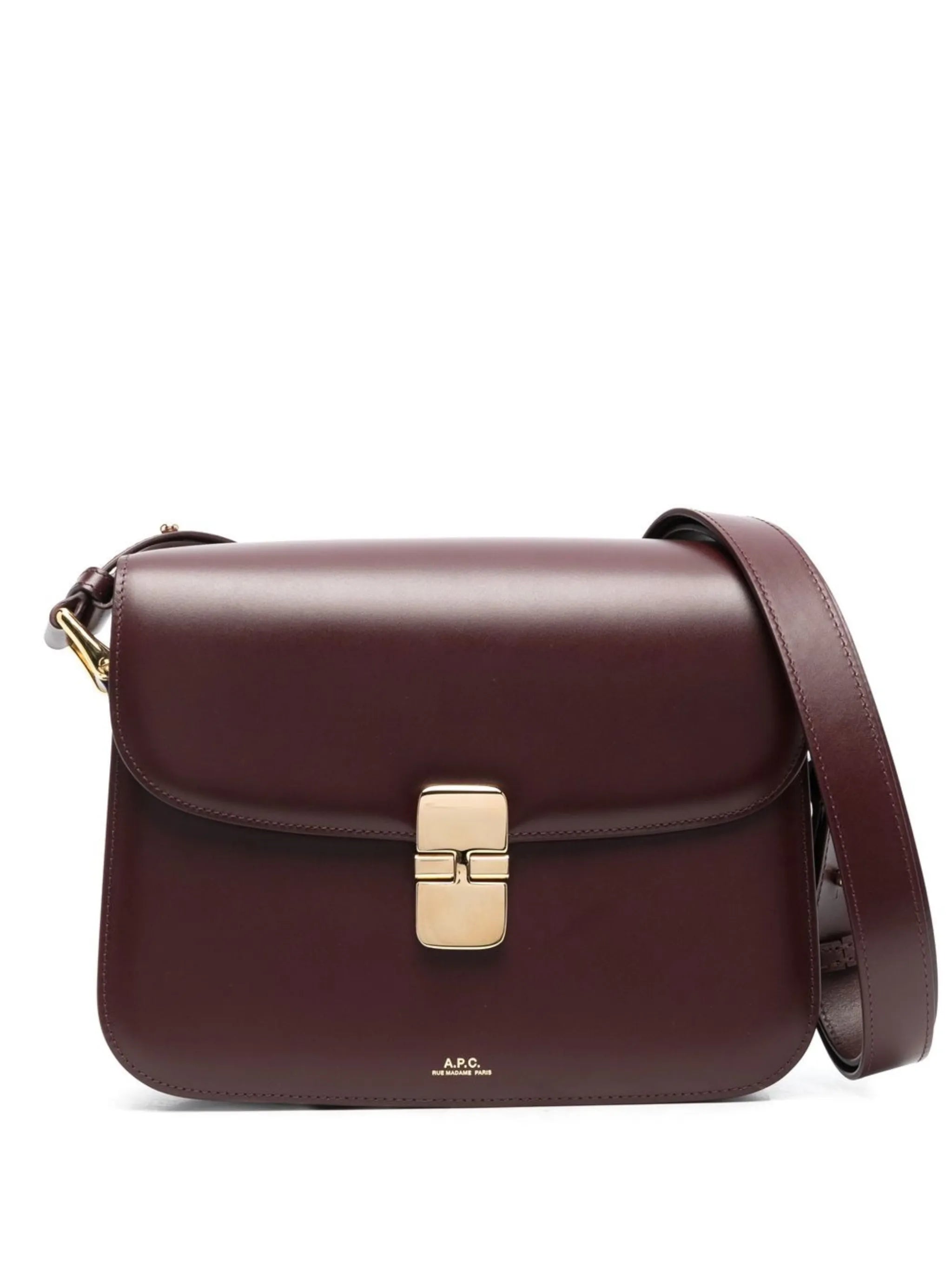 A.P.C. A.p.c. Grace Leather Shoulder Bag