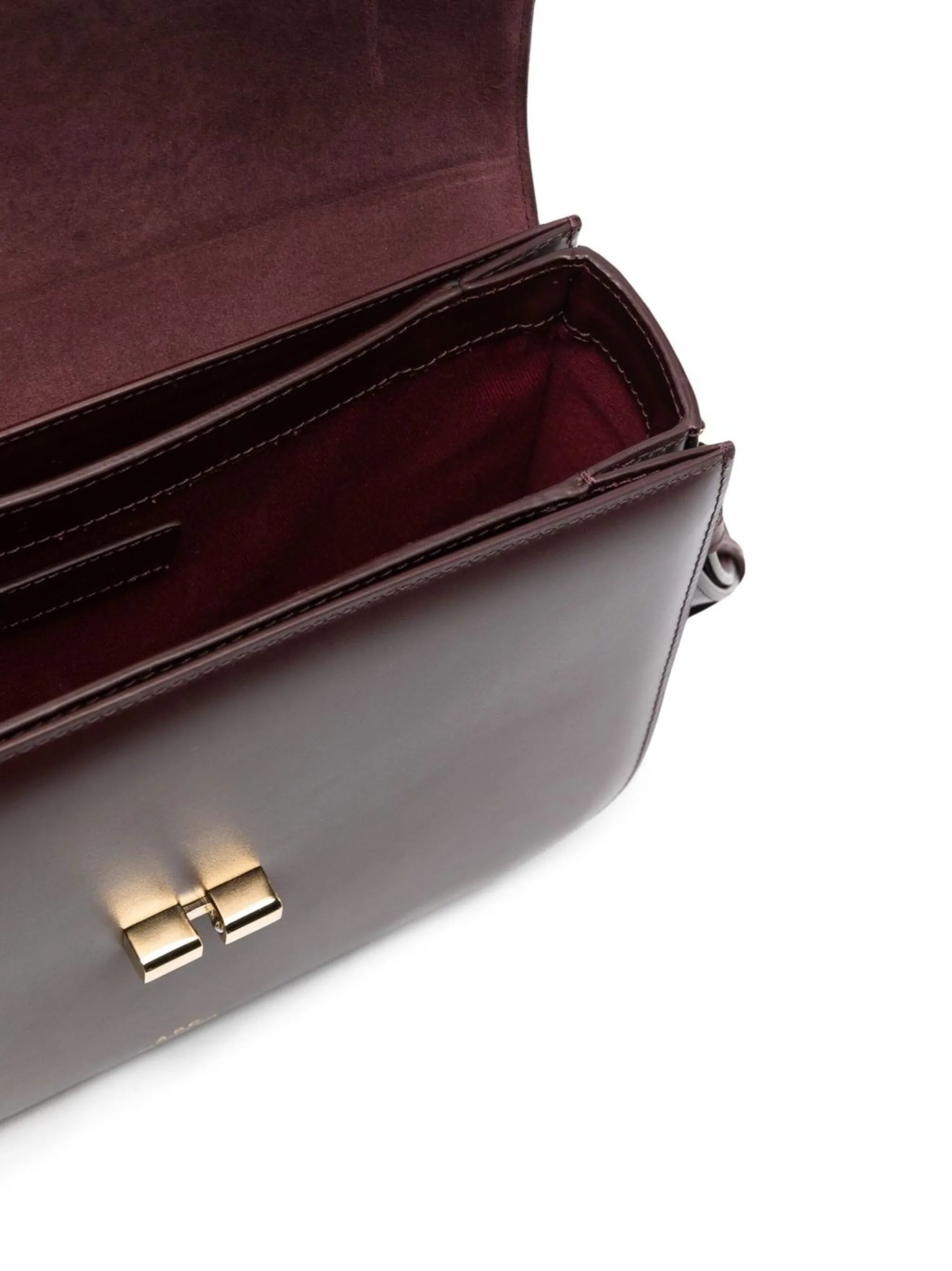 A.P.C. A.p.c. Grace Leather Shoulder Bag, view 2