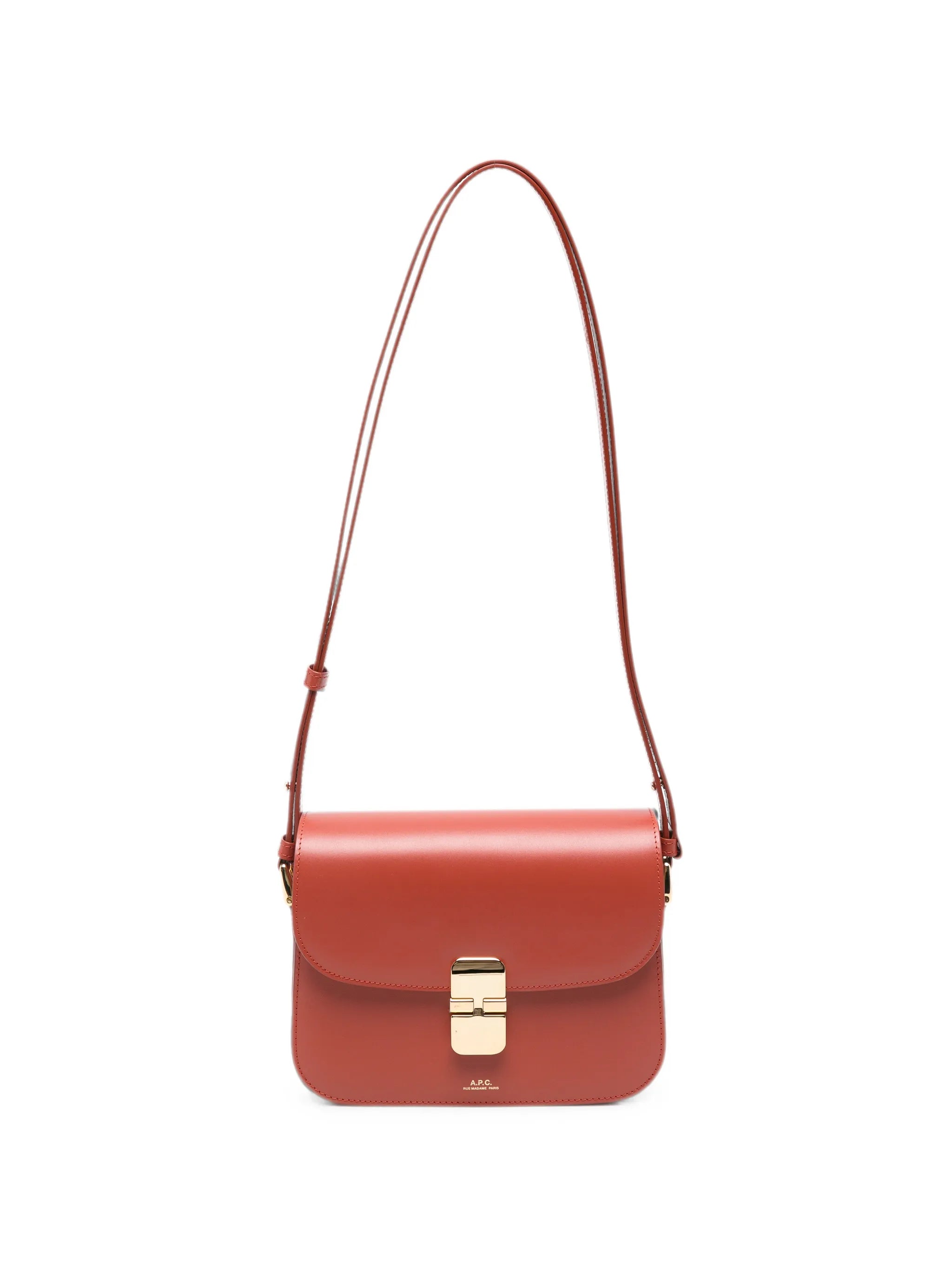 A.P.C. A.p.c. Grace Leather Shoulder Bag