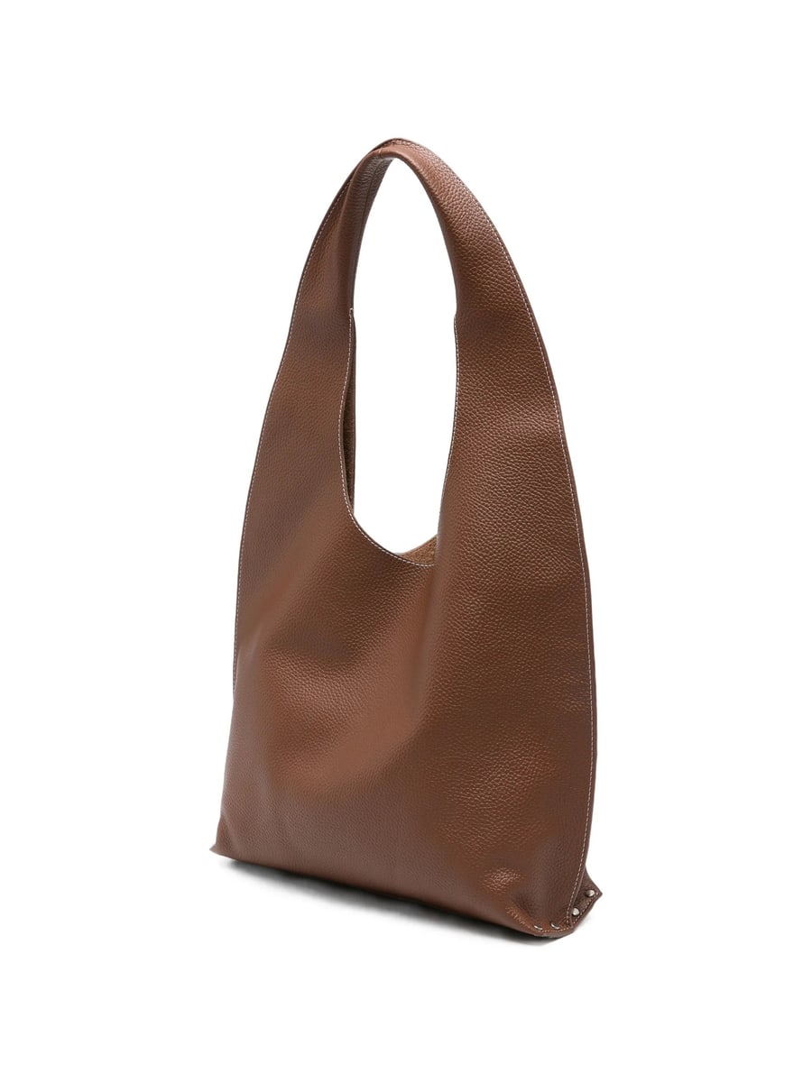 A.P.C. A.p.c. Grained-leather Shoulder Bag, view 5